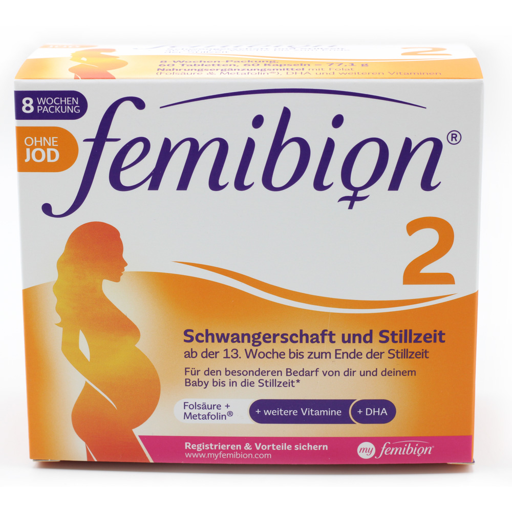 FEMIBION 2 Schwangerschaft+Stillzeit ohne Jod Kpg.