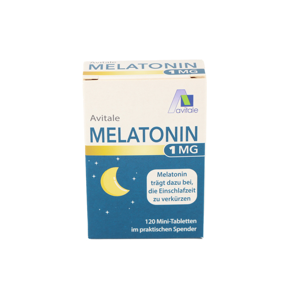 MELATONIN 1 mg Mini-Tabletten im Spender