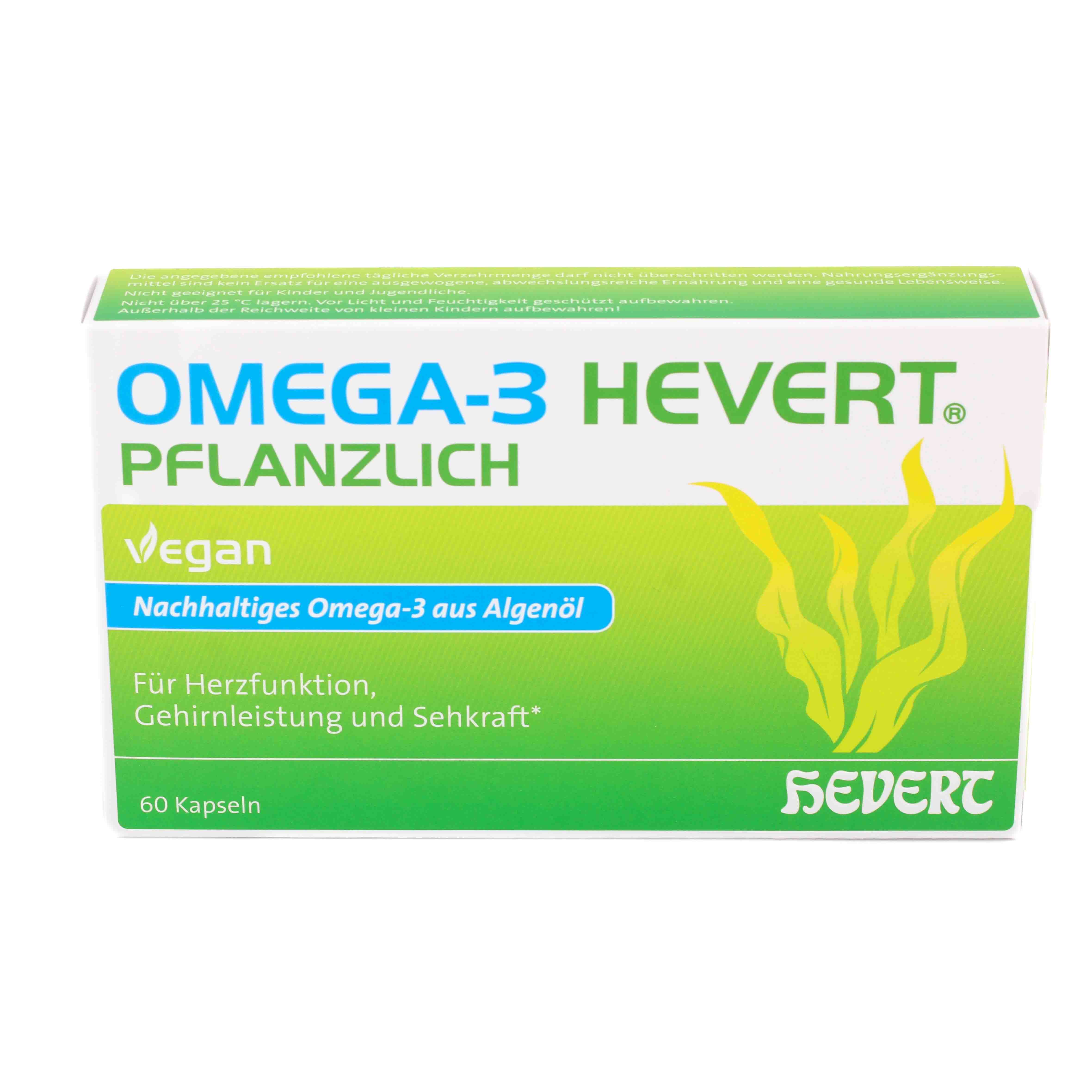 OMEGA-3 HEVERT pflanzlich Weichkapseln