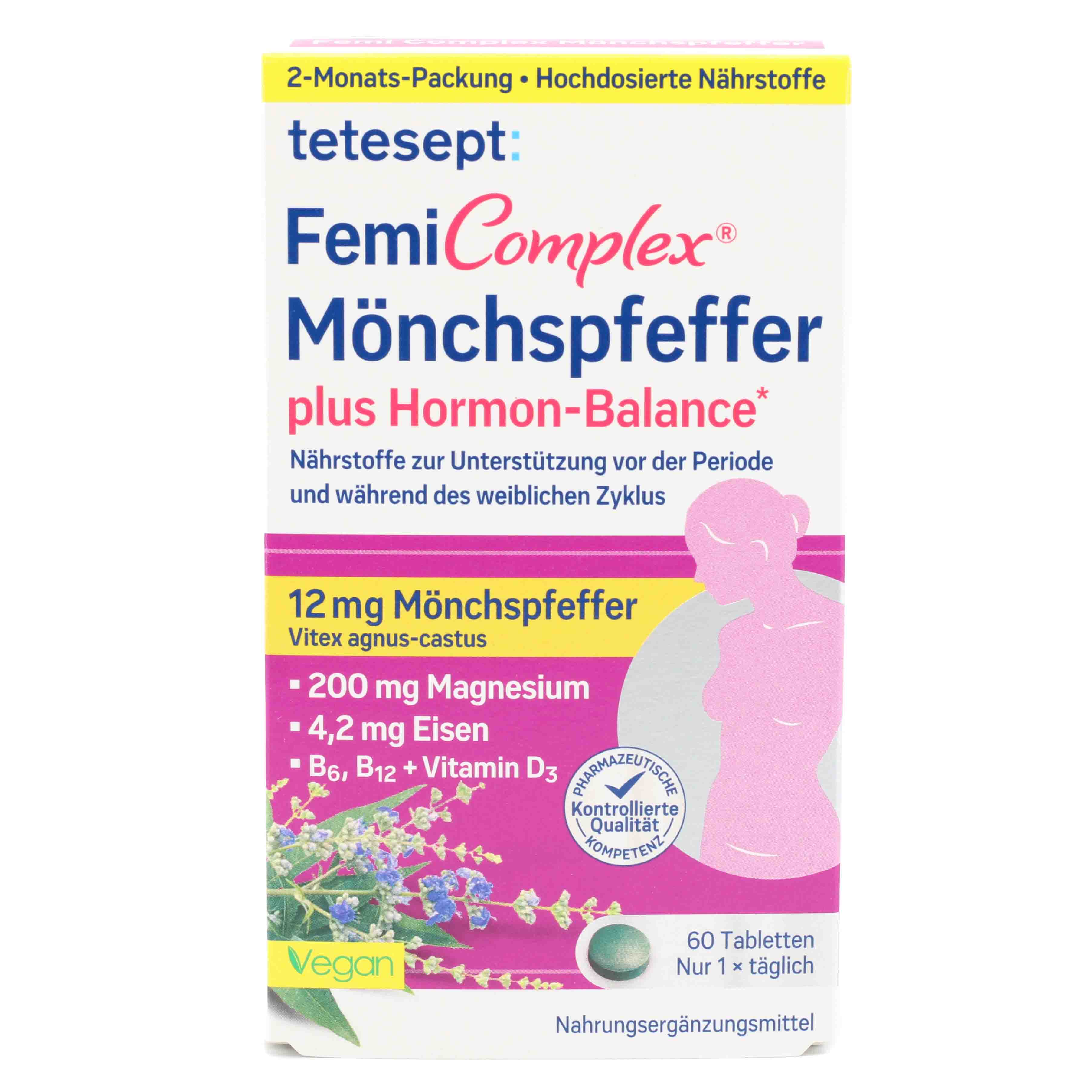 TETESEPT Femi Complex Mönchspfeffer Filmtabletten