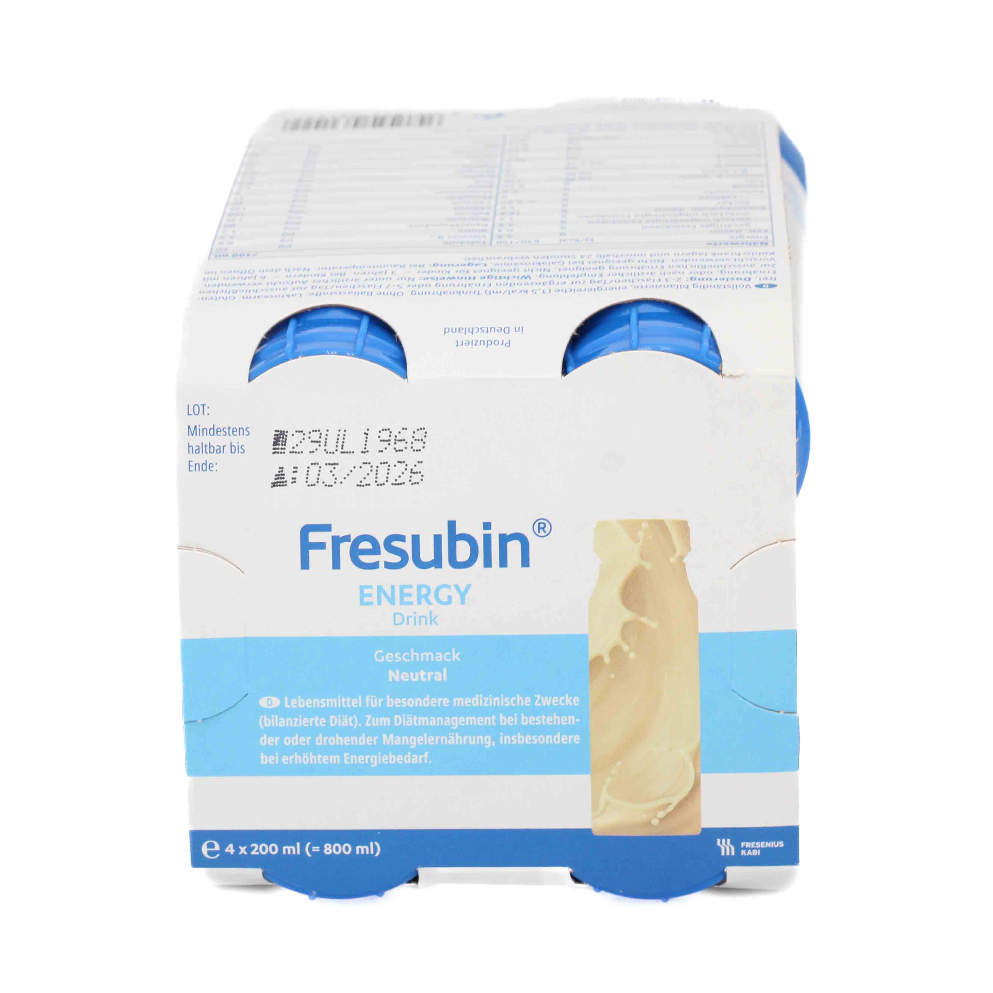 FRESUBIN ENERGY DRINK Neutral Trinkflasche Trinknahrung