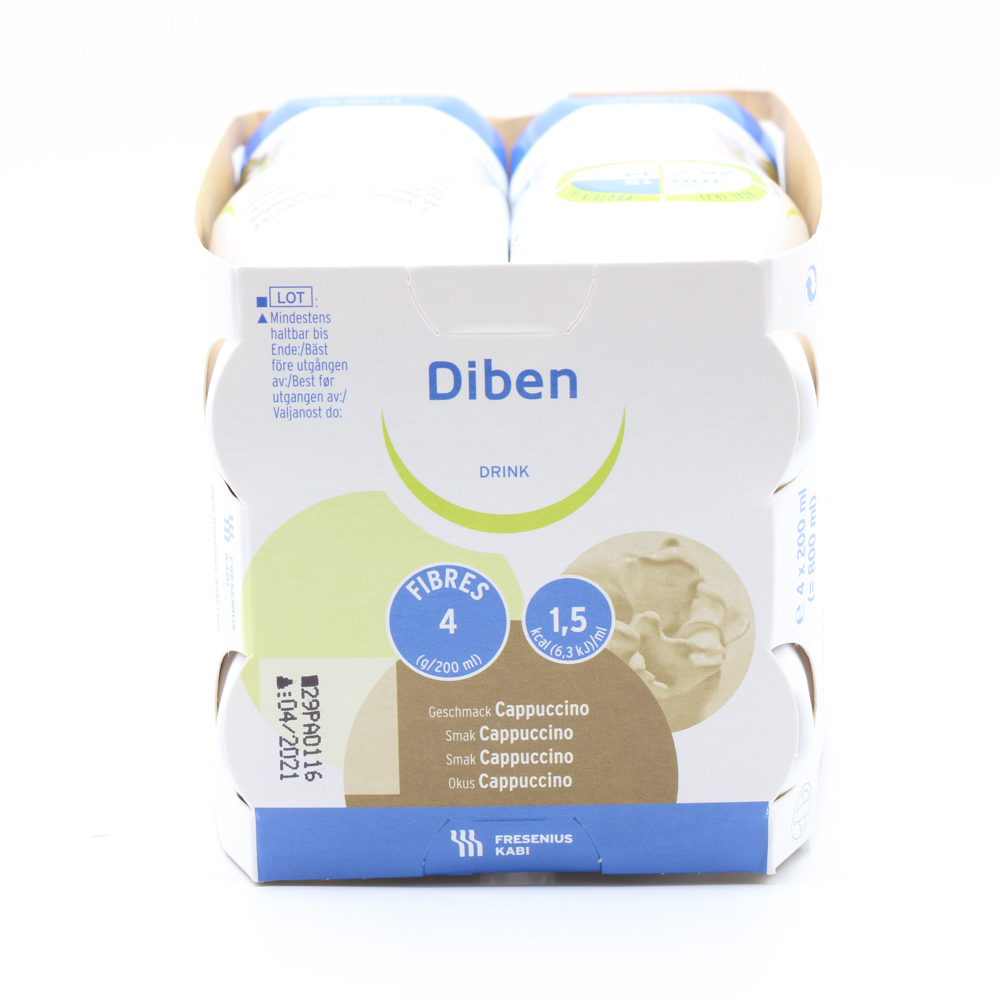 DIBEN DRINK Cappuccino 1.5 kcal/ml Trinkflasche Trinknahrung