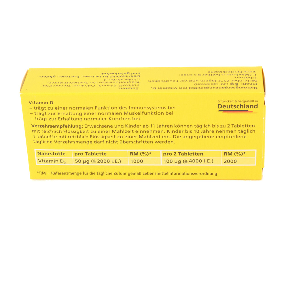 DEKRISTOLVIT D3 2000 I.E. Tabletten