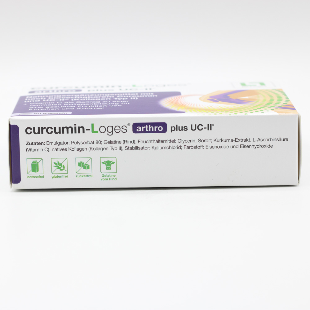 CURCUMIN-LOGES arthro plus UC-II Kapseln