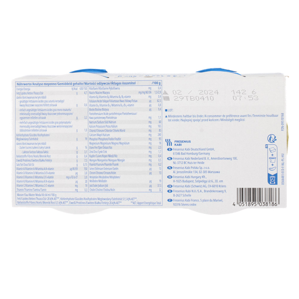 FRESUBIN YOcreme Mischkarton Set (2x24St)