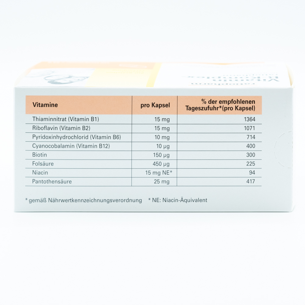 VITAMIN B-KOMPLEX-ratiopharm Kapseln Doppelpackung (2x 120St)