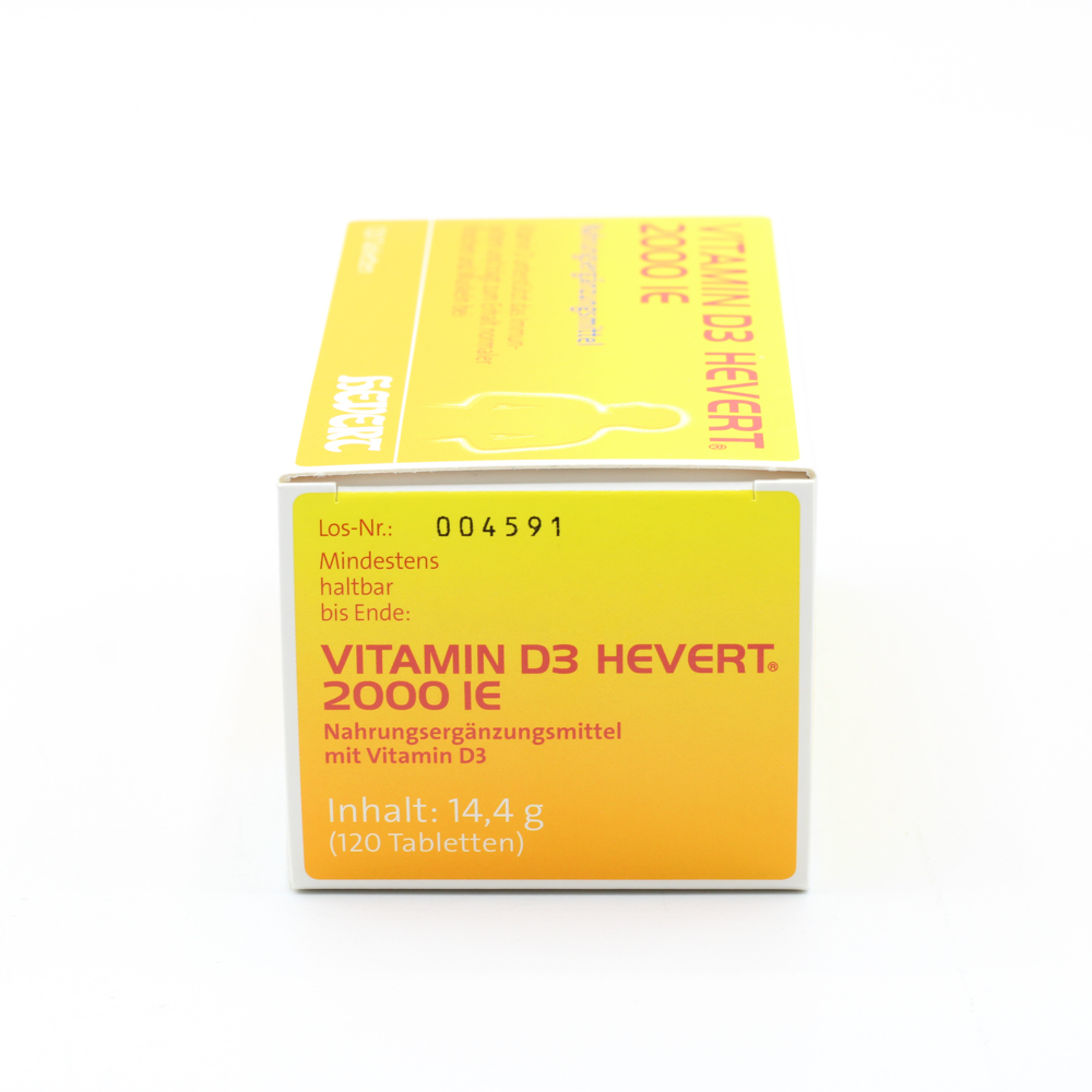 VITAMIN D3 HEVERT 2000 I.E. Tabletten