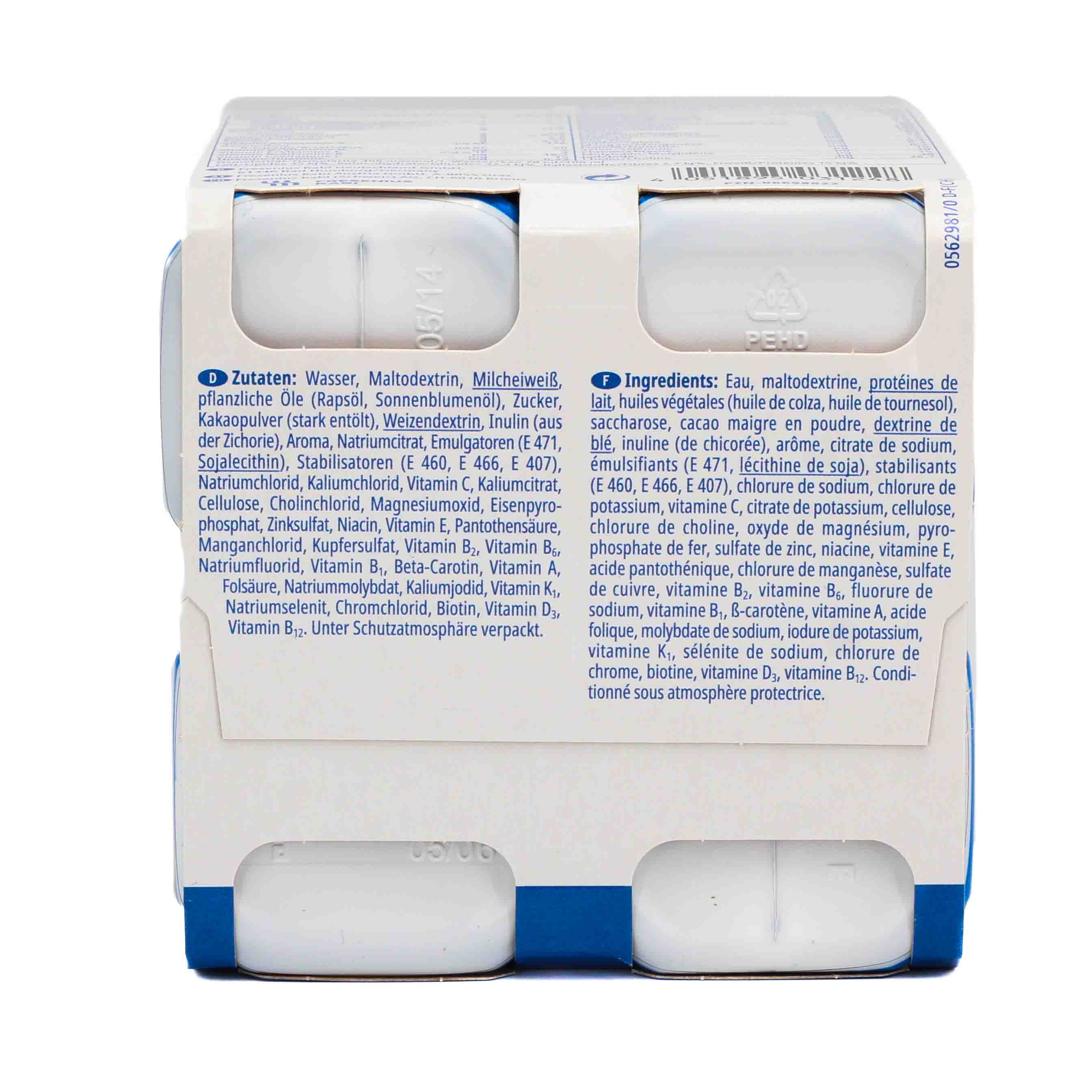 FRESUBIN ENERGY Fibre DRINK Schokolade Trinkflasche Trinknahrung