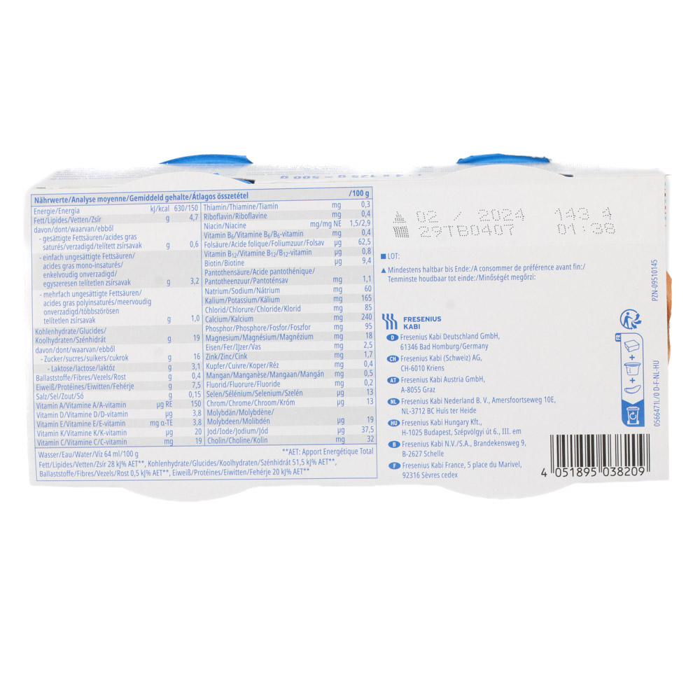 FRESUBIN YOcreme Mischkarton Set (2x24St)