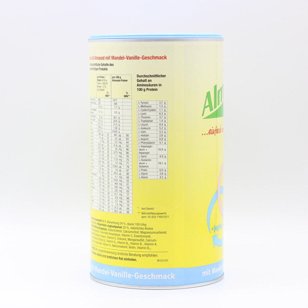ALMASED Vitalkost Mandel-Vanille Pulver