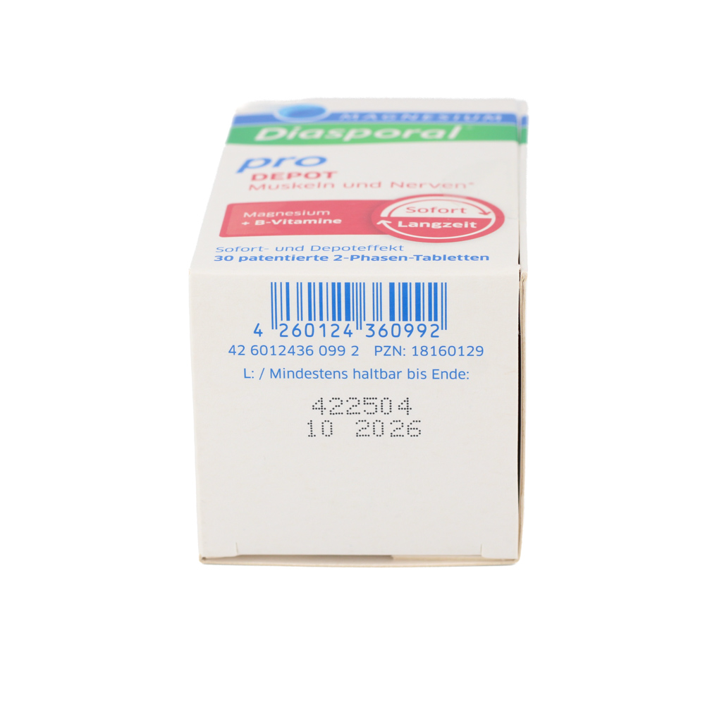 MAGNESIUM DIASPORAL pro B-Vit.DEPOT Musk.+Nerv.Tab