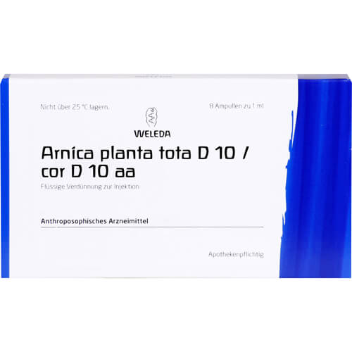 ARNICA PLANTA tota D 10/Cor D 10 aa Ampullen