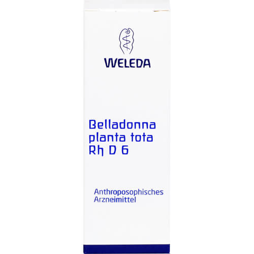 BELLADONNA PLANTA tota Rh D 6 Dilution