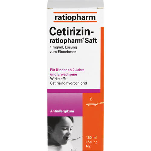 CETIRIZIN-ratiopharm Saft
