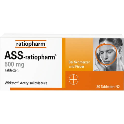 ASS-ratiopharm 500 mg Tabletten