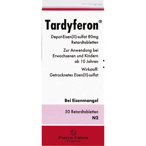 TARDYFERON Depot-Eisen(II)-sulfat 80 mg Retardtab.