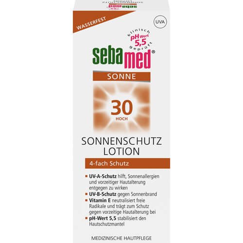 SEBAMED Sonnenschutz Lotion LSF 30