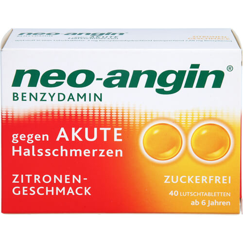 NEO-ANGIN Benzydamin akute Halsschmerzen Zitrone