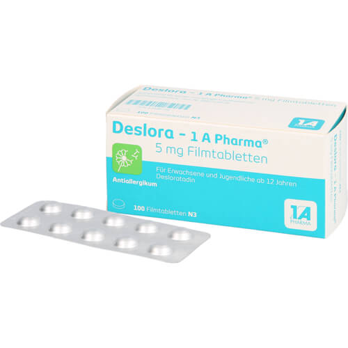DESLORA-1A Pharma 5 mg Filmtabletten