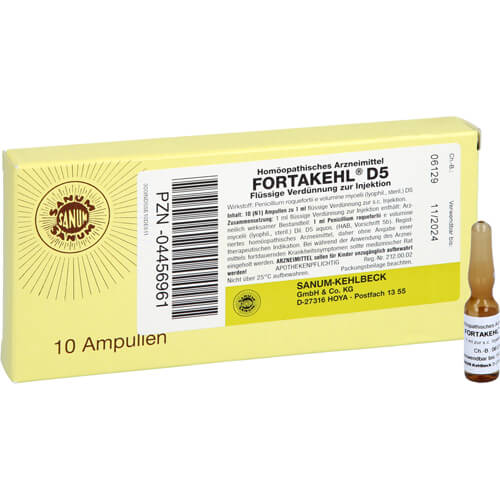 FORTAKEHL D 5 Ampullen