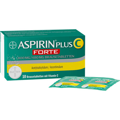 ASPIRIN plus C forte 800 mg/480 mg Brausetabletten