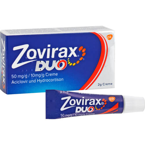 ZOVIRAX Duo 50 mg/g / 10 mg/g Creme