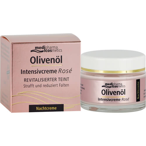 OLIVENÖL INTENSIVCREME Rose Nachtcreme