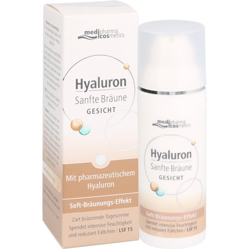 HYALURON SANFTE Bräune Gesichtspflege Creme