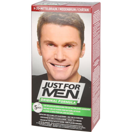 JUST for men Tönungsshampoo mittelbraun