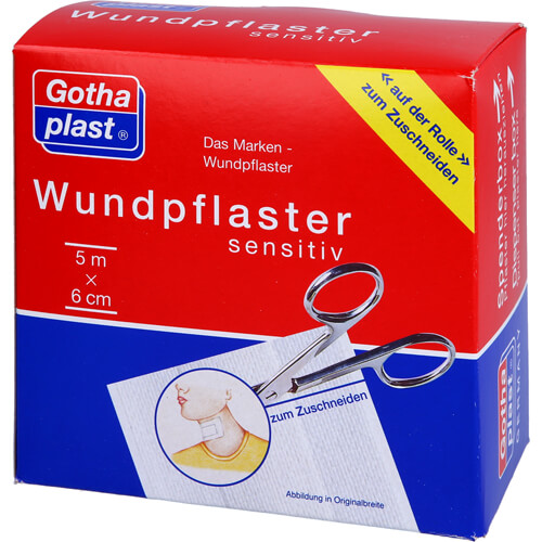 GOTHAPLAST Wundpfl.sensitiv 6 cmx5 m