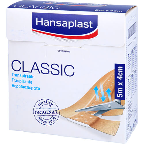 HANSAPLAST Classic Pflaster 4 cmx5 m