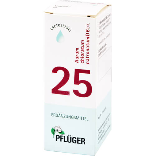 BIOCHEMIE Pflüger 25 Aurum chlorat.natron.D 6 Tro.