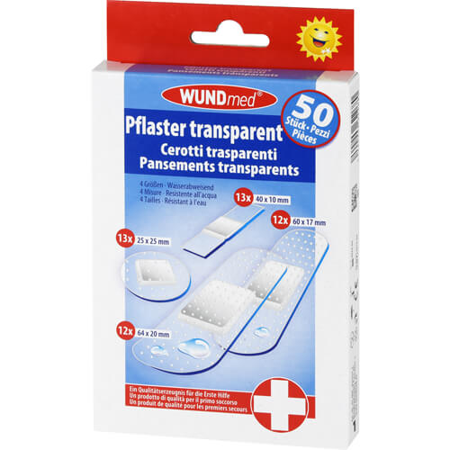 PFLASTER transparent wasserfest 4 Größen