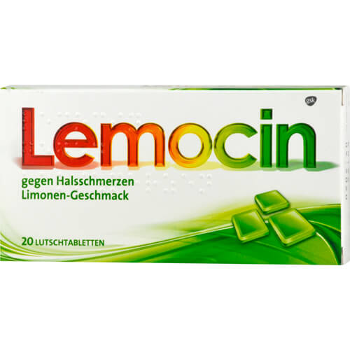 LEMOCIN gegen Halsschmerzen Lutschtabletten