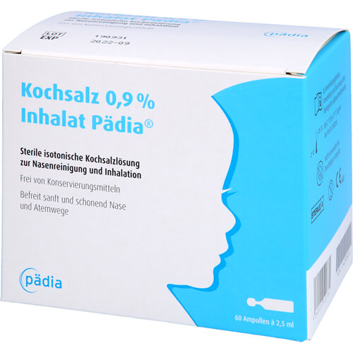 KOCHSALZ 0,9% Inhalat Pädia Ampullen