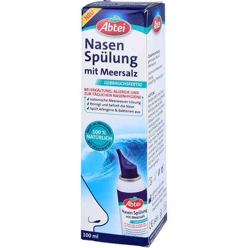 ABTEI Nasenspülung mit Meersalz Spray