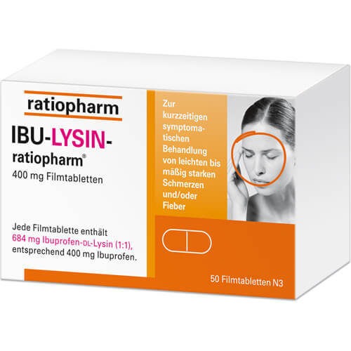 IBU-LYSIN-ratiopharm 400 mg Filmtabletten