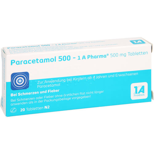 PARACETAMOL 500-1A Pharma Tabletten