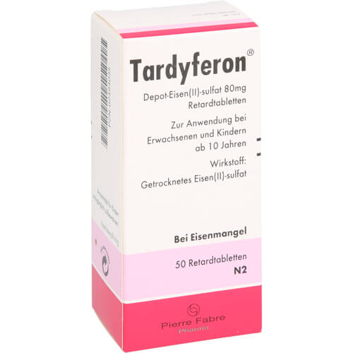 TARDYFERON Depot-Eisen(II)-sulfat 80 mg Retardtab.