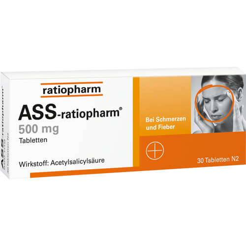 ASS-ratiopharm 500 mg Tabletten