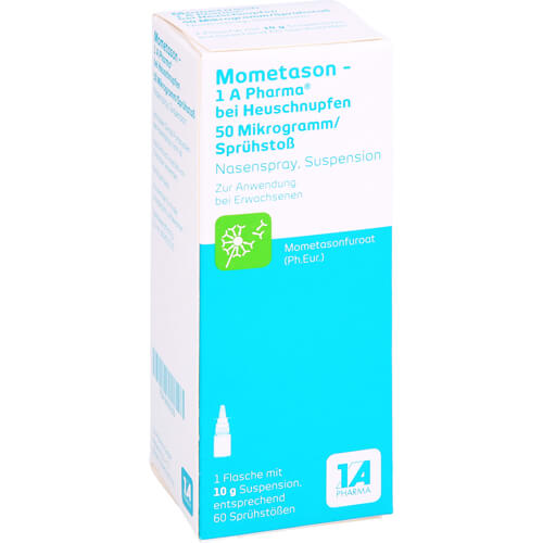 MOMETASON 1A Phar.b.Heuschnupfen 50μg/Spr.Stoß 60