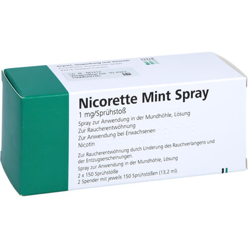 NICORETTE Mint Spray 1 mg/Sprühstoß
